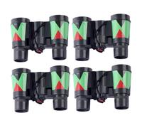 VICASKY 4 Piezas teleobjetivo Exterior para niños Mini Juguetes para niños telescopio para niños prismaticos Infantiles prismaticos niño binoculares prismáticos portátiles de Juguete