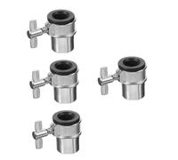 VICASKY 4 Tornillos De Ajustador De Soporte Bloqueo De Soporte De Conector De Soporte De Tornillo De Ala Pieza De De Repuesto Instrumento De Percusión