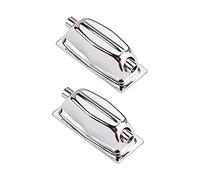 VICASKY 4 unids de garra de doble extremo para caja y bombos robusta fácil instalación para tambores de marcha de adultos