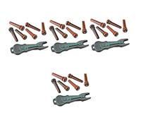 VICASKY 4juegos Clavijas Para Puente De Guitarra Extractor Clavijas De Reemplazo Duraderas y Prácticas Accesorio Para Instalación Sencilla