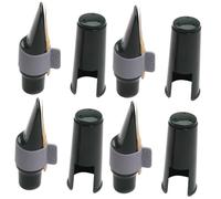 VICASKY 4juegos Kit De Accesorios De Saxofón Con Boquilla Clip y Ligadura Compatible Con Saxofones y Clarinete Diseño Duradero y Ligero Fácil De Usar