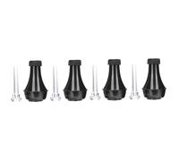 VICASKY 4juegos Sordina Profesional Para Trompeta Ligera y Mute De Alta Precisión Para Instrumentos De Viento Incluye Boquilla y Accesorios Para Práctica y Conciertos