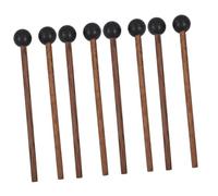 VICASKY 4pares Baquetas De Percusión Para Instrumentos Musicales Mallets Para Marimba y De Lengua De Fabricadas Materiales Seguros y Duraderos Para Principiantes y Profesionales