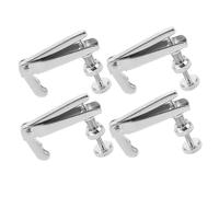 VICASKY 4piezas Ajustadores Finos Para Violín Duraderos y Fáciles De Instalar Accesorios Prácticos Para Violines y Kit De Afinadores De Cuerdas Resistentes Para Principiantes
