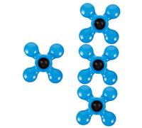 VICASKY 4piezas Alfombrilla Antideslizante Para Pad De Soporte Profesional Para Accesorios De Violín Compatible Superficies De Alfombra y Baldosa y Resistente Al Deformación Color Azul