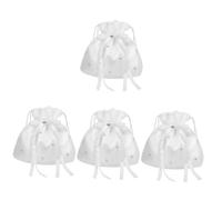 VICASKY 4piezas Bolsa De Novia Elegante Diseño Refinado Para Bodas y Fiestas Como Para Damas De Honor y Invitados Práctica y Fácil De Limpiar Bolsa De Mano Versátil Para Dulces y