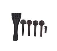 VICASKY 4piezas Cordal De Violín De Ébano Con Juego De y Afinadores Resistente y Preciso