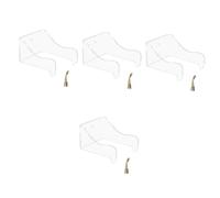 VICASKY 4piezas Soporte De Pared Para Guitarra Colgador Estable y Duradero Para Instrumentos De Cuerda Para Ukeleles Violines y Guitarras Eléctricas Ahorra Espacio y Decora Tu Hogar