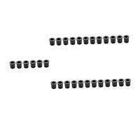 VICASKY 5 juegos de accesorios para guitarra, hebillas de cuerda, soporte para cuerdas de guitarra eléctrica, accesorios 6 unidades x 5