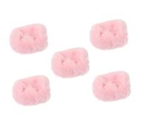 VICASKY 5 piezas micrófono parabrisas para protección contra el viento Furriger Pop para entrevistas de películas al aire libre y grabación Instalar absorción de choques Protección efectiva