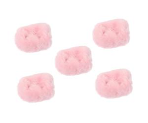 VICASKY 5 piezas micrófono parabrisas para protección contra el viento Furriger Pop para entrevistas de películas al aire libre y grabación Instalar absorción de choques Protección efectiva
