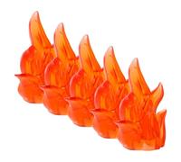VICASKY 5 Piezas Modelo de Cubitos de Hielo Efectos Especiales Juguetes para niños Blaze Toys Transforming Robot Toys Fire Brick Halloween resplandeciente Bolas de Fuego flotantes Reloj Digital