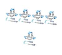 VICASKY 5 Piezas Pulsera Antipérdida Muñequera Anti Pérdida Niños Caminando Pulsera Correa De Arnés Para Caminar De Bebé Enlace De Muñeca Anti Pérdida Correa De Bebé Sky-blue Tejida