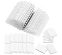 VICASKY 50 Minilibros para Casa de Muñecas, Libros Miniatura en Blanco con Páginas Que Se Pueden Pasar, Materiales de Manualidades de Papel para La Decoración de Casas de Muñecas Y El Juego Creativo