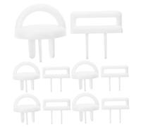 VICASKY 50 Pcs del enchufe cubiertas de salida de seguridad para niños tapa de salida blanca cubre enchufes bebe protector enchufes bebe tapa protectora de enchufe