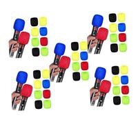 VICASKY 50 Pcs Funda De Micrófono Silenciador De Micrófono Parabrisas De La Cubierta Del Micrófono Accesorios De Micrófono Mini Micrófonos De Micrófono Esponja