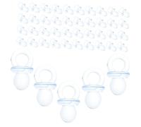 VICASKY 50 Piezas Decoraciones Baby Shower Chupete Mam Perfect Obsequios Baby Shower