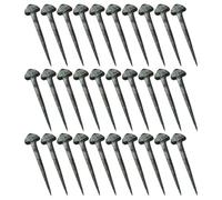 VICASKY 50 Unidades Clavos de Herradura de Hierro Bisel Afilado para | Forma, Resistencia al Desgaste, Aptos para Herraduras y Caballos de Tiro, Uso en Establo