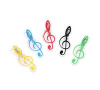 VICASKY 5piezas Clave Sujeta Notas Musicales Sujetapartituras Creativo De Soporte Para Libros De Musica Para Clases De Musica y Practica Casa Colores Surtidos