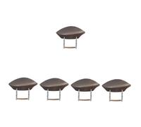 VICASKY 5piezas Mentonera De Violín De Ébano Soporte Fácil Instalación Compatible La Mayoría De Violines Proporciona Comodidad y Estabilidad Para Músicos
