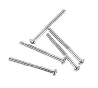 VICASKY 5piezas Tornillos para Pastillas de Guitarra Eléctrica Tornillos de Fijación Metálicos Duraderos Herrajes de Acero para Golpeador de Guitarra Montaje de Golpeador