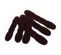 VICASKY 6 Piezas Banda para Hacer Moños Desordenados para Mujer, Accesorio de Cabello Portátil y Fácil de Usar Tejido y Esponja Adecuado para Vida Diaria y Bodas
