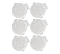 VICASKY 6 piezas de seguridad para niños botón de cocina cubiertas protección de seguridad para cocina de gas y lavadora fácil de usar para niños pequeños cubiertas de botón a prueba de niños con