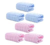 VICASKY 6 Piezas Toalla Cuadrada De Algodón Para Paños De Eructar Toallitas Baba Paños Para Bebés De Baño Para Recién Nacidos Artículos Imprescindibles Para Bebés