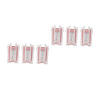 VICASKY 6piezas Aguja De Repuesto Para Tocadiscos De Vinilo Estiló De Accesorios De Audio Sonido y Suave Fácil Instalación Varilla De Aluminio Roja