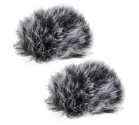 VICASKY 6piezas Cubierta Antiviento Para Micrófono Funda De Protección De Micrófono Clip Gorro De Microfono De Pelusa Para Reducción De Ruido Para Estudio y Grabación Interiores y