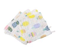 VICASKY 6piezas Toallas Muslin Para Bebés Recién Nacidos De Toallas Faciales Absorbentes y Suaves Pañuelos Reutilizables Para Baño y Cambios Rápidos
