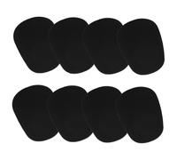 VICASKY 8 Piezas de Parches de Silicona para Boquilla de Saxofón Negro, Multipropósito y Fácil de Almacenar, Ideales para Mantenimiento de Saxofón
