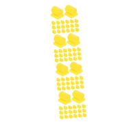 VICASKY 80 Piezas Almohadilla De Silencio Para Instrumentos Musicales Silenciador De Trombón Acústico Instrumento Silenciado Parachoques Del Instrumento Herramienta Metro Gel De Sílice