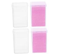 VICASKY 800piezas Almohadillas de Limpieza para Extensiones de Pestañas Limpiador de Botellas de Pegamento Disco de Algodón para Botellas de Pegamento Elimina Residuos por Caja Cajas
