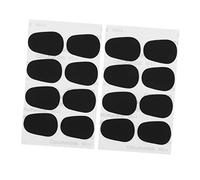 VICASKY 80piezas Junta De Boquilla Ovalada Para Clarinete y Saxofón De Cojín De Boquilla De Silicona Accesorios Para Clarinete y Reparación De Instrumentos Musicales