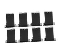 VICASKY 8piezas Caja De Batería Para Guitarra Pickup Compartimento Accesorios Prácticos Para Músicos Diseño De Material Duradero