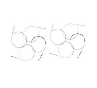 VICASKY 8piezas Cuerdas De Violín Completo De Cuerdas Para Violines Accesorios De Instrumento Musical Rendimiento