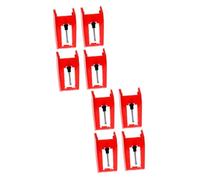 VICASKY 8piezas De Para Tocadiscos Stylus De Gramófono Rojo Instalación y Durabilidad Compatible Reproductores De Vinilo Accesorio De Audio De Alta Precisión