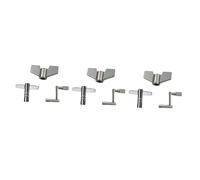 VICASKY 9piezas Teclas De Tambor Para Afinación Herramientas Para Batería Compatible Diversos Instrumentos De Percusión y Práctico Para Músicos y Reparadores
