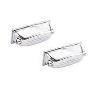 VICASKY Accesorios de Batería Gancho Metálico Doble Extremo 2 Piezas para Orejeta de Caja y Bombo Conector para Músicos