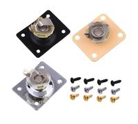VICASKY Accesorios de Guitarra Eléctrica Salida de Jack Metálica Fácil de Instalar 3 Juegos Estilo Vintage para Guitarras Electrónicas y Otros Instrumentos Varios estilos