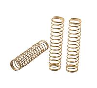 VICASKY Accesorios de Trompeta 3 Resortes de Latón, Recambio para Válvula Tensión Correcta, Piezas para Reparación de Instrumentos de Viento Madera Cb11