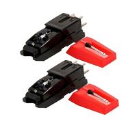 VICASKY Accesorios Para 2 Piezas accesorios partes de gramófono vinyls aguja de reproductor de vinilo tinta lápiz óptico aguja giratoria lápiz de gramófono tocadiscos fonógrafo