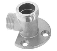 VICASKY Adaptador de Grifo para Ducha de Mano de Cobre Conector 25mm/20mm, Kit de Embellecedor para Válvulas de Ducha Expuestas, Montaje en Pared o Superficie