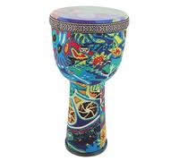 VICASKY Africano Djembe Mano Instrumento De Percusión Hecho A Mano Con Patrón Colorido Para Adultos Para Celebraciones Músicas Y Actuaciones