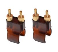VICASKY Ajustador en Diseño Cuerdas Erhu de para Precisión para de Alta Afinación Creativo Latón H62 2 y Abs Piezas Prácticas Profesional Color Aleatorio de Huqin
