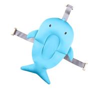 VICASKY Alfombrilla de baño antideslizante para bebés con soporte para recién nacidos, placer seguro para la piel sensible, fácil instalación y ahorro de espacio, ajustable