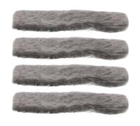 VICASKY Almohadilla Calentadora de Manos Portátil Gris 4 Piezas para Calentador Catalítico, Inserto Térmico de Fibra de Vidrio para Actividades al Aire Libre y Uso en Invierno