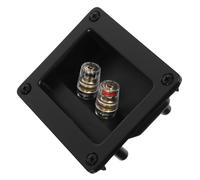 VICASKY Altavoz redondo terminal de 2 vías altavoz cableado conector de gama alta