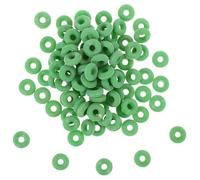 VICASKY Anillos Alta Castración Ganado de de Goma Verde Cerdos y Elasticidad , Reducen Efectos Secundarios , Paquete de 100 Piezas en Uso Granjas